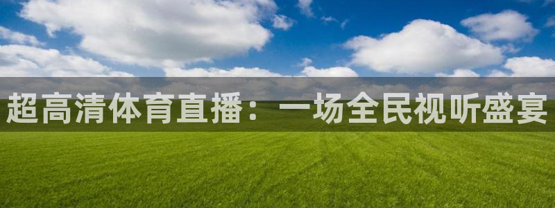 山猫直播体育免费观看：超高清体育直播：一场全民视听盛宴